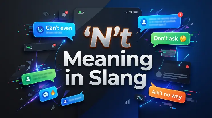 N't Meaning in Slang