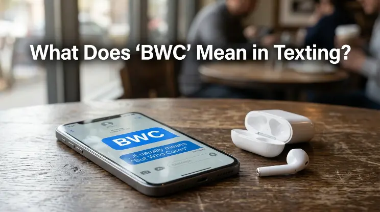 What Does "BWC" Mean in Texting?