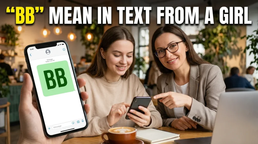 What Does “BB” Mean in Text from a Girl?