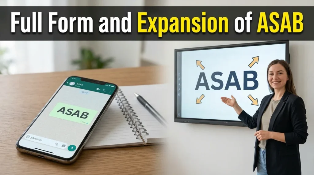 Full Form and Expansion of ASAB