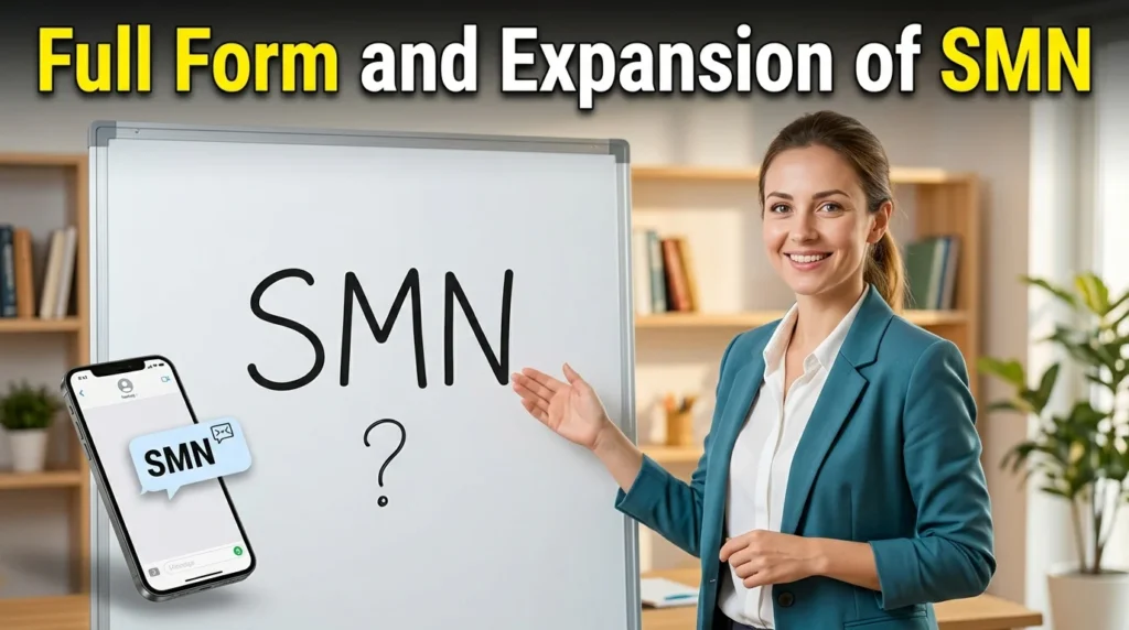 Full Form and Expansion of SMN