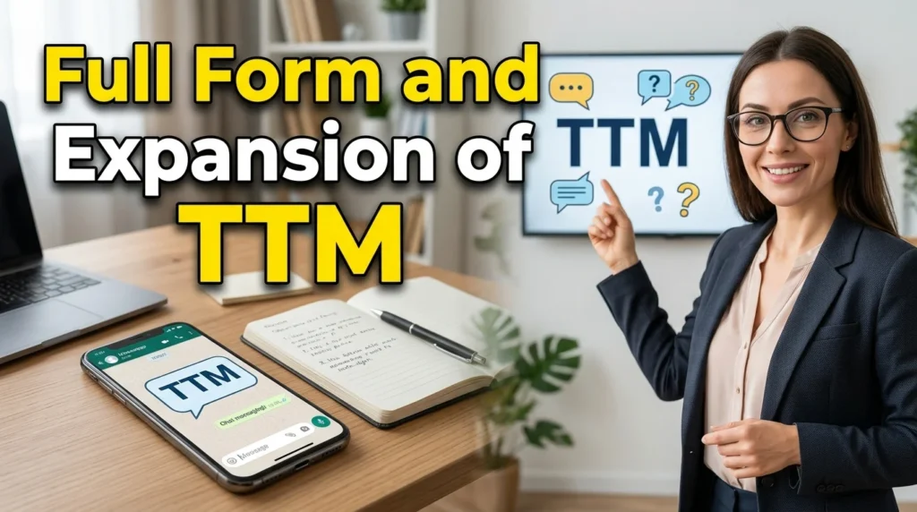 Full Form and Expansion of TTM