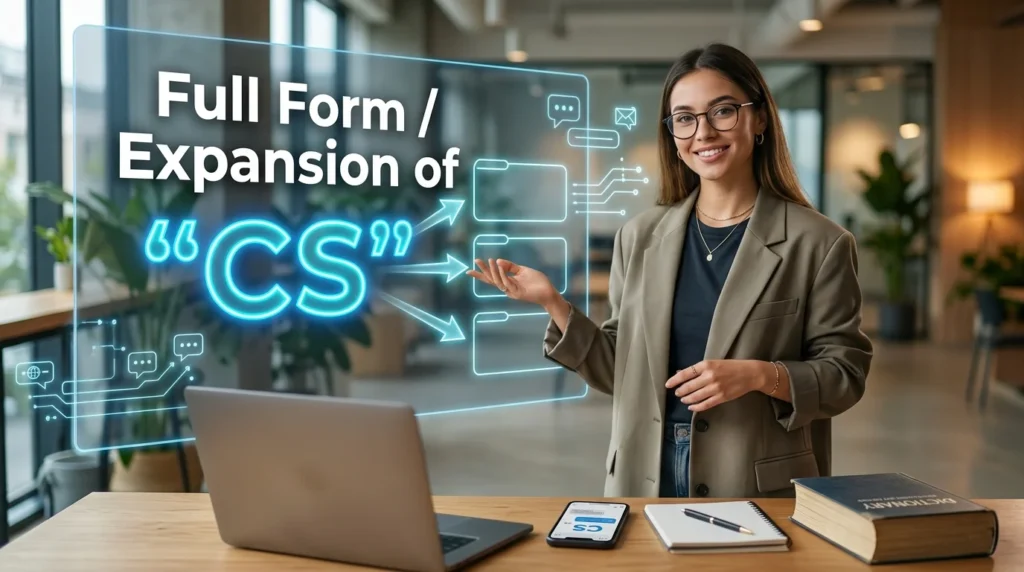 Full Form / Expansion of “CS”