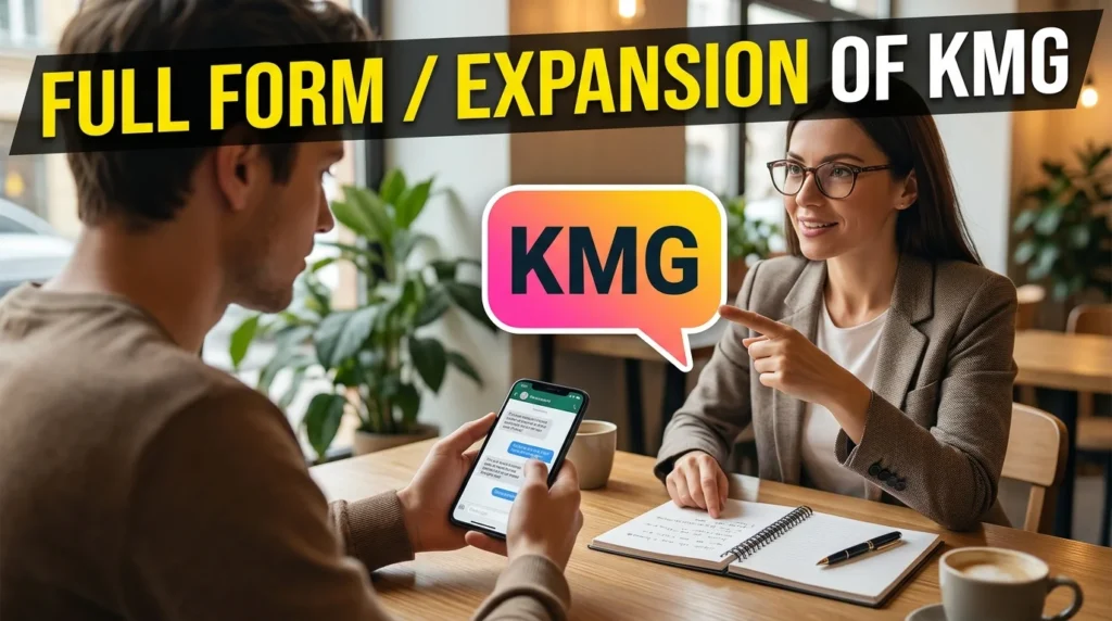 Full Form / Expansion of KMG