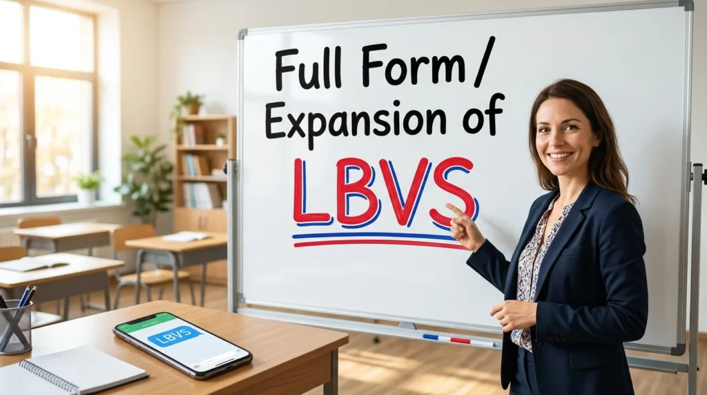 Full Form / Expansion of LBVS