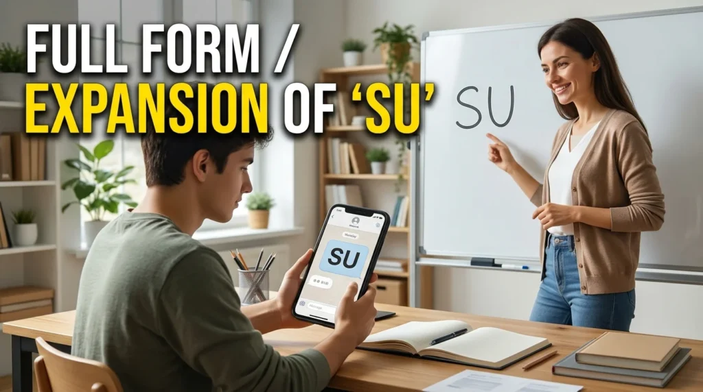 Full Form / Expansion of “SU”