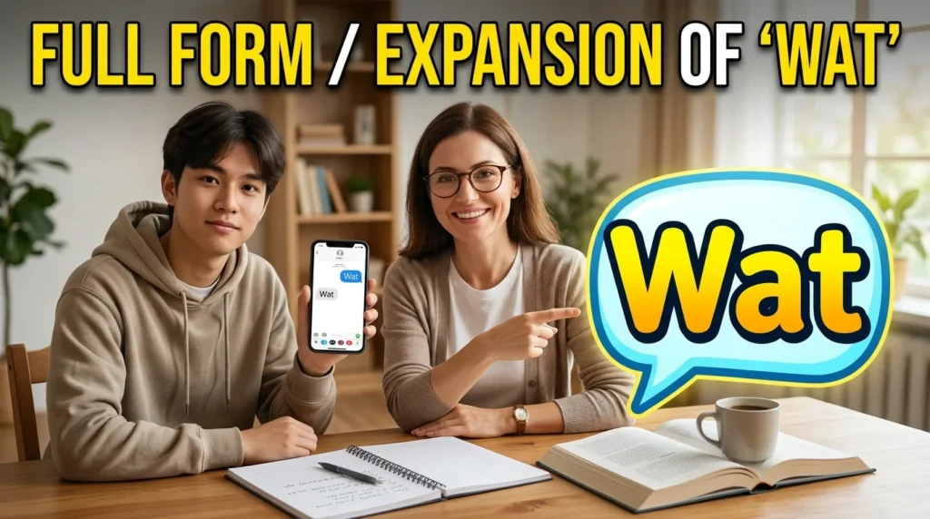 Full Form / Expansion of “Wat”