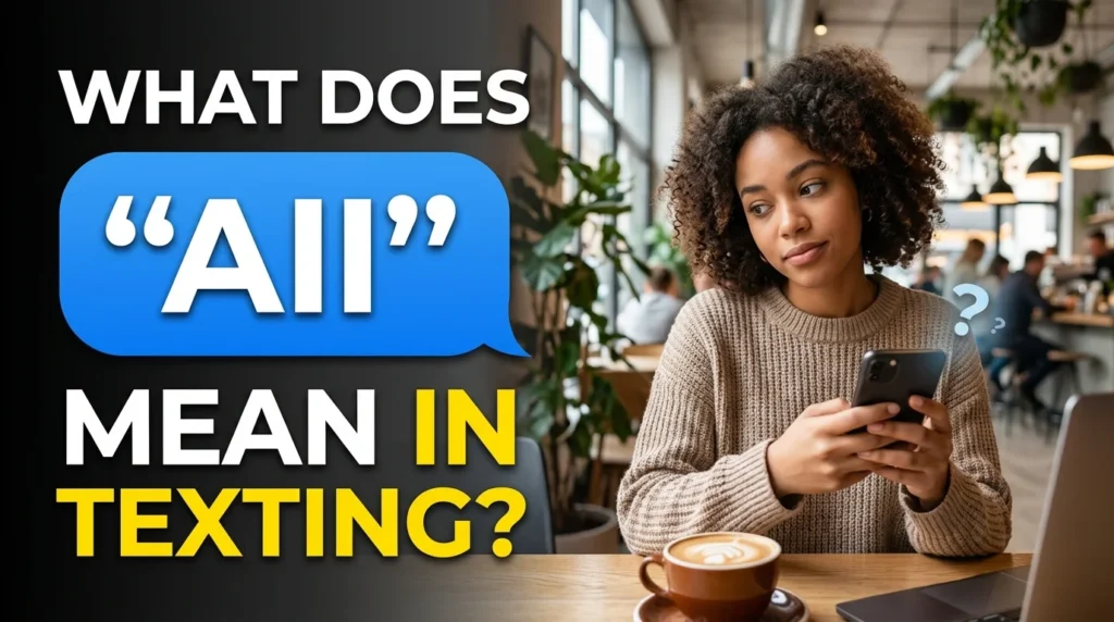 What Does “AII” Mean in Texting?