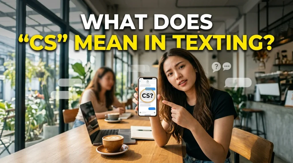What Does “CS” Mean in Texting?