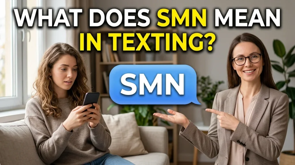What Does SMN Mean in Texting?