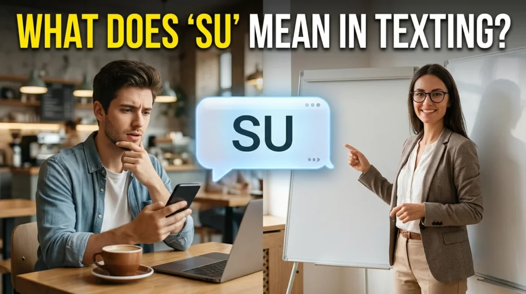 What Does “SU” Mean in Texting?