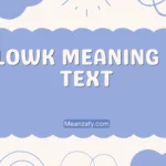 Lowk Meaning in Text