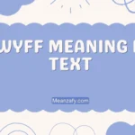 WYFF Meaning in Text