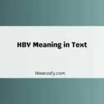 HBY Meaning in Text