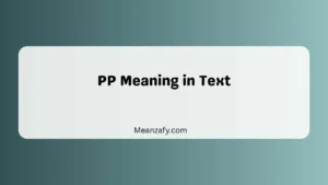 PP Meaning in Text