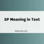 SP Meaning in Text