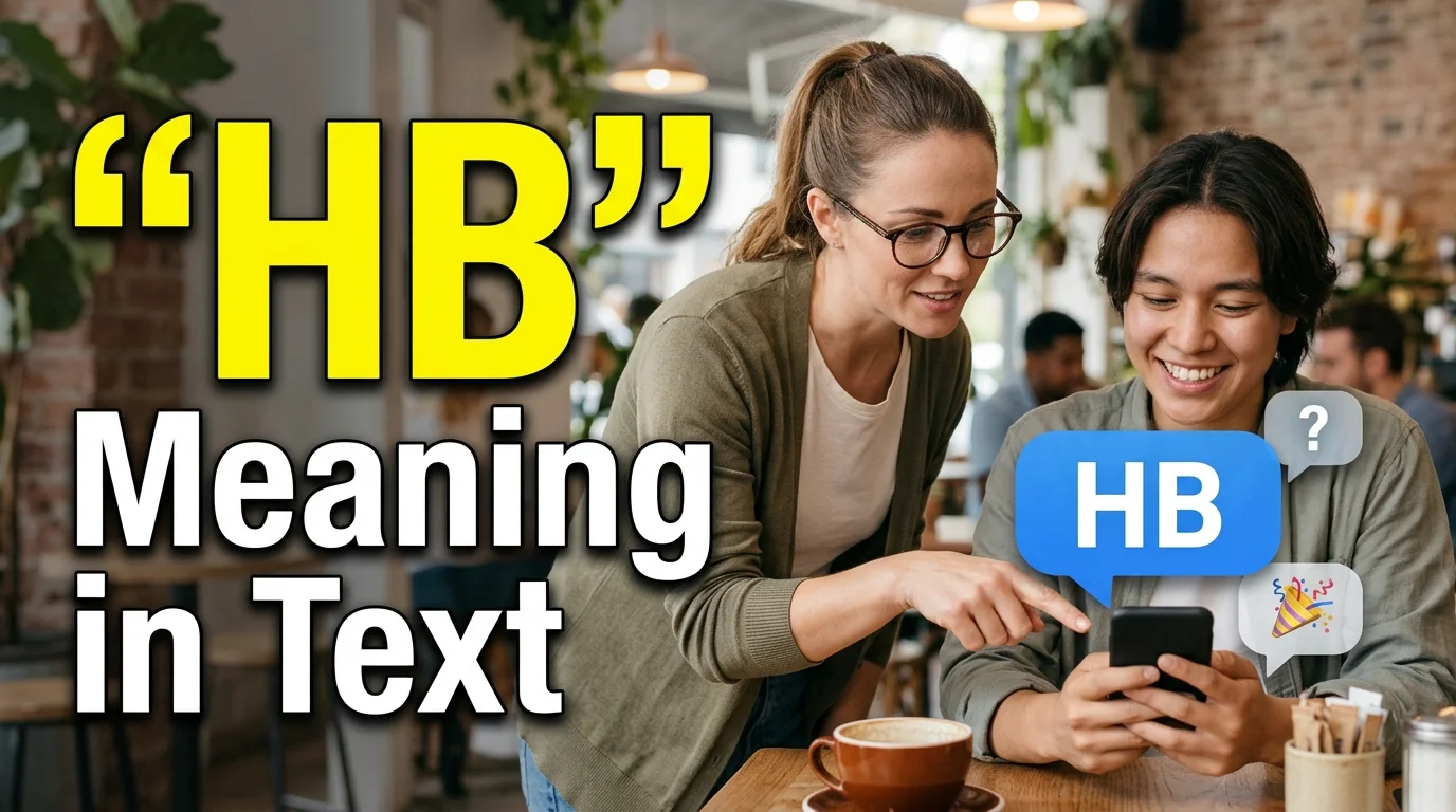 “HB” Meaning in Text