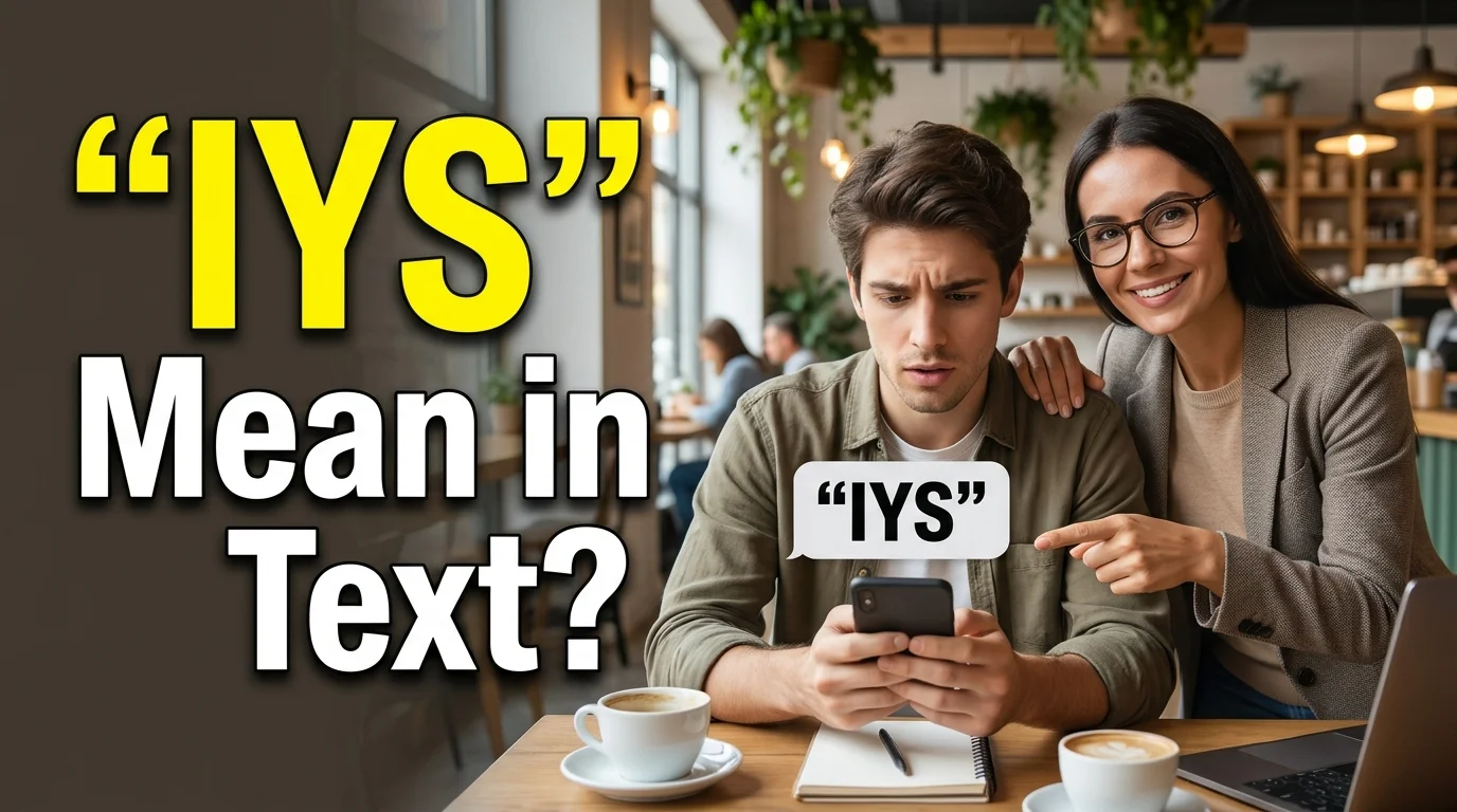 “IYS” Mean in Text?