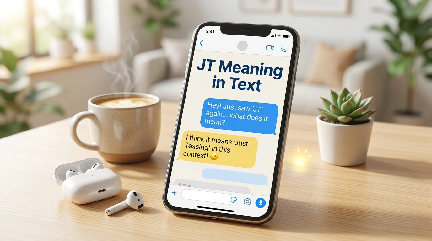 "JT" Meaning in Text