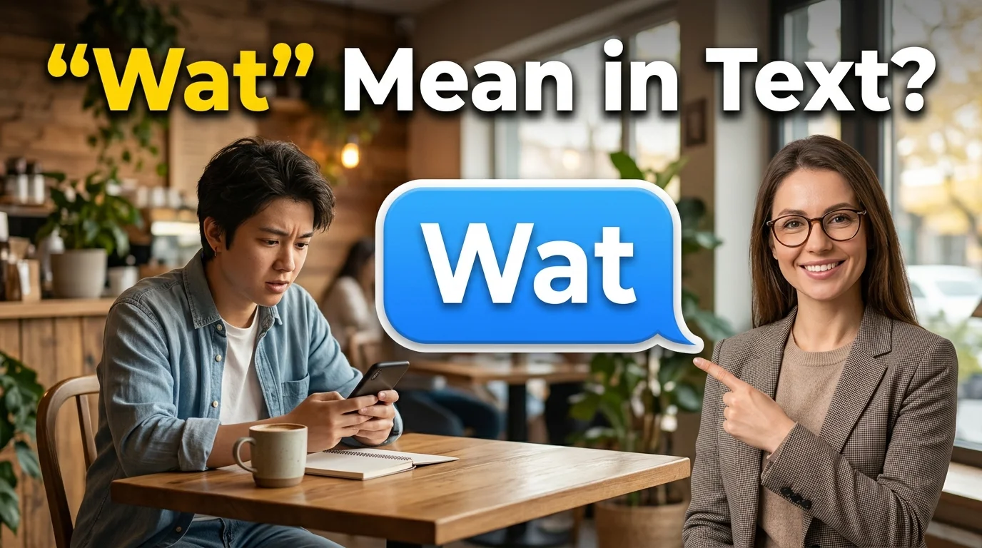 “Wat” Mean in Text?