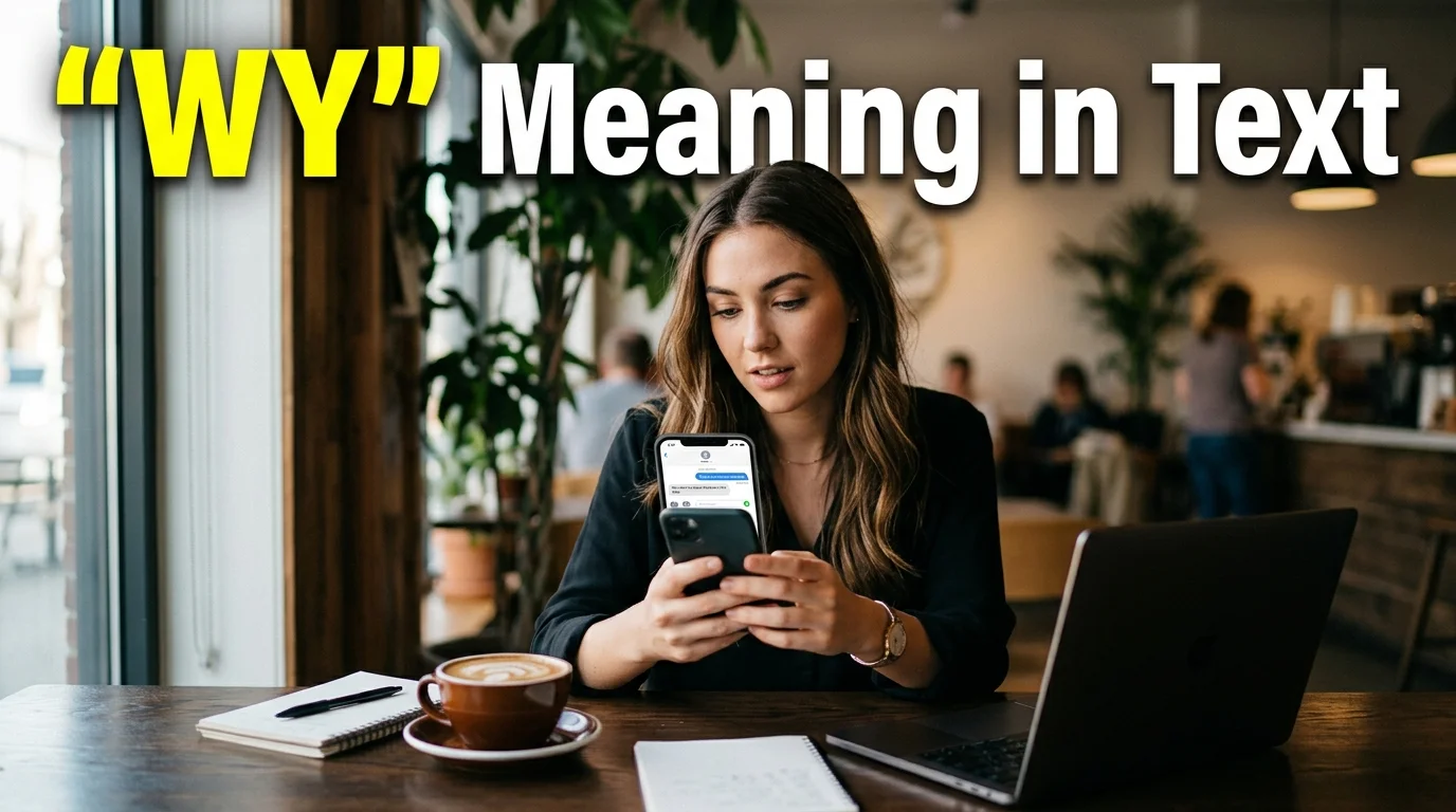 “WY” Meaning in Text