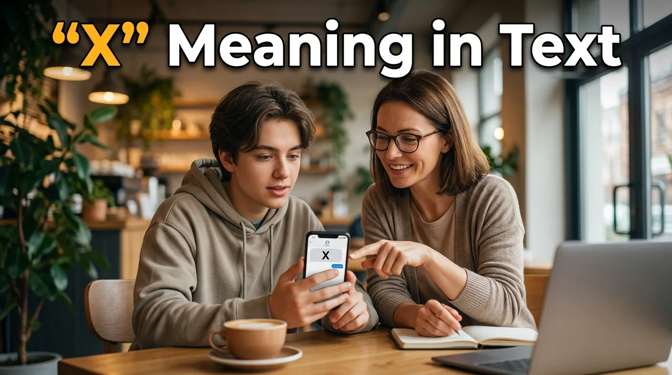 “X” Meaning in Text