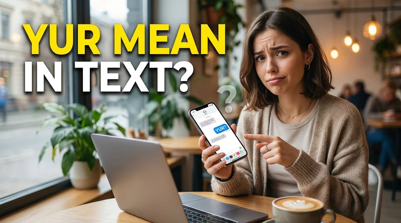 “Yur” Mean in Text?